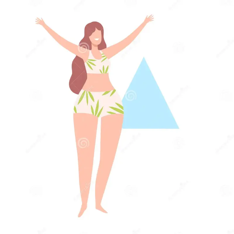 triangle body shape